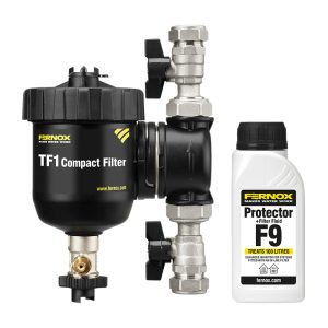 Магнитен циклонен филтър за отоплителната инсталация Fernox Total Filter Compact