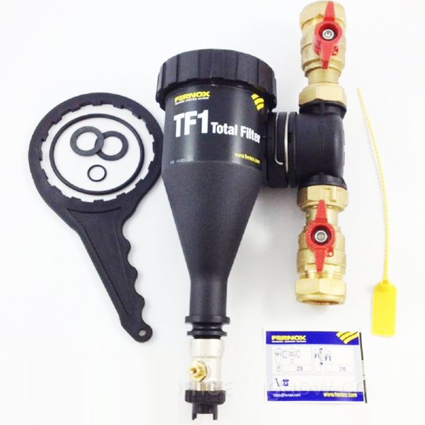 Магнитен циклонен филтър за отоплителната инсталация Fernox Total filter TF1 - Image 2