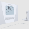 Aruna 300S Wi-Fi смарт стаен термостат (бял/черен) - Image 4