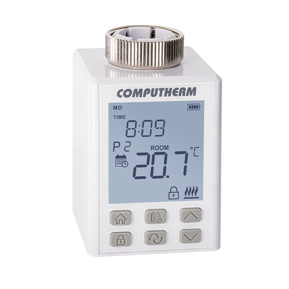 Програмируема моторна задвижка за радиаторни вентили COMPUTHERM Q15