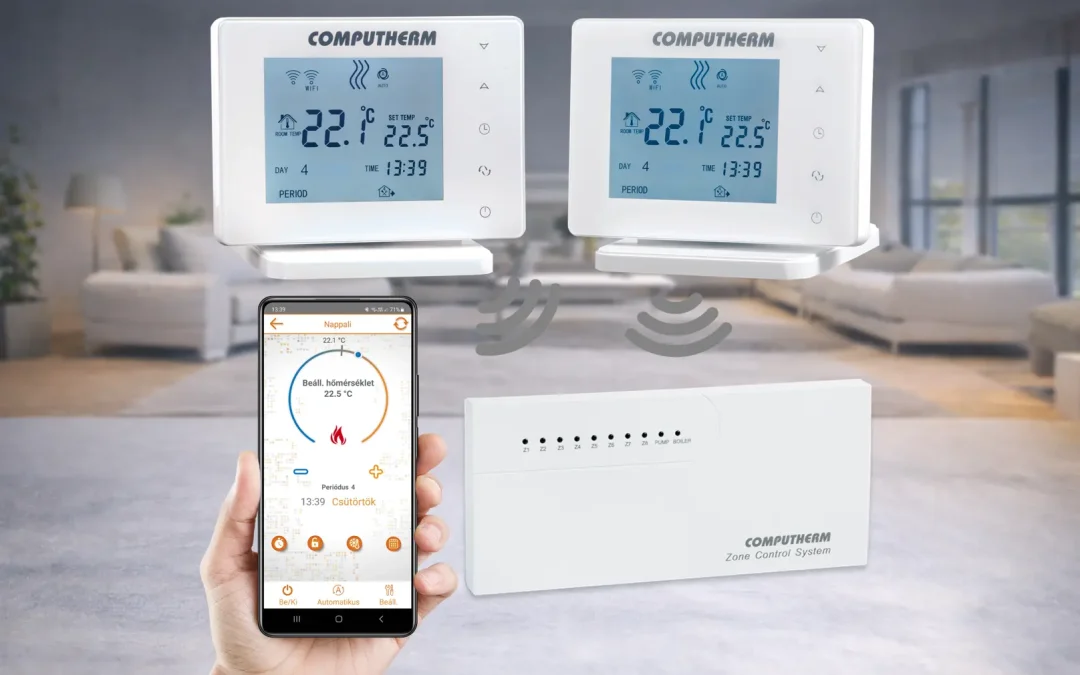 Многозонови термостати за отопление – предимства, изисквания и решения